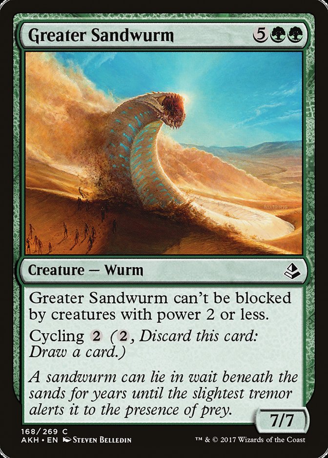 Greater Sandwurm - Amonkhet (AKH)