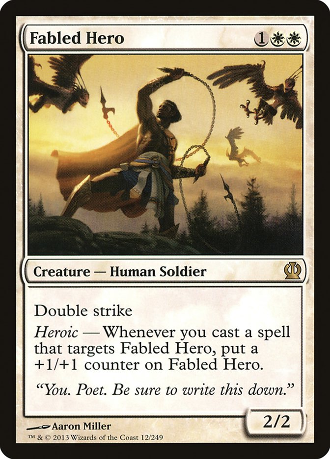 Fabled Hero - [Foil] Theros (THS)