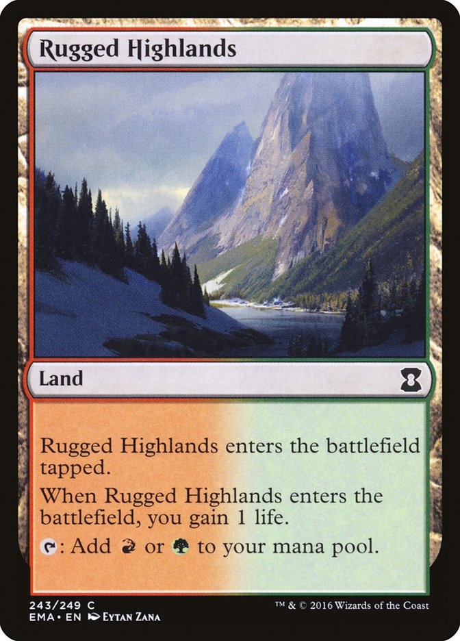 Rugged Highlands - [Foil] Eternal Masters (EMA)
