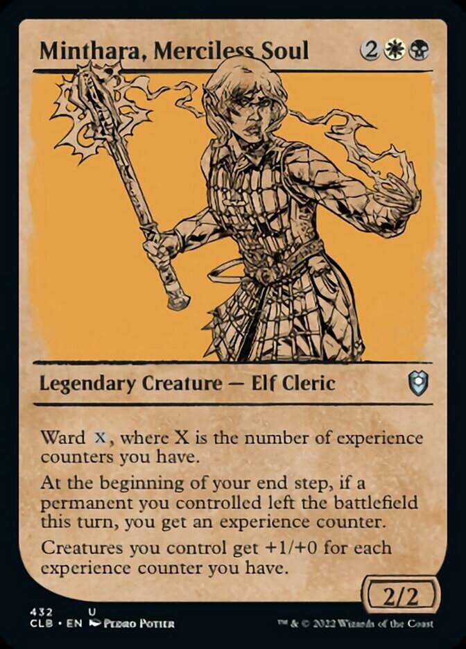 Minthara, Merciless Soul - [Foil, Showcase] Commander Legends: Battle for Baldur's Gate (CLB)