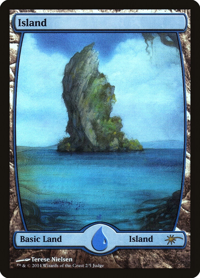 Island - [Foil, Promo] Judge Gift Cards 2014 (J14)