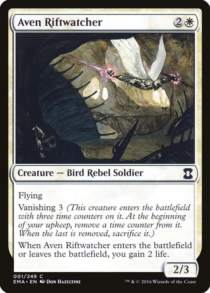 Aven Riftwatcher - [Foil] Eternal Masters (EMA)