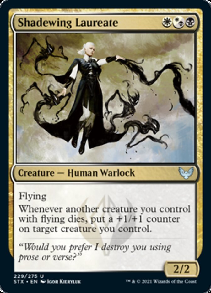 Shadewing Laureate - [Foil] Strixhaven: School of Mages (STX)