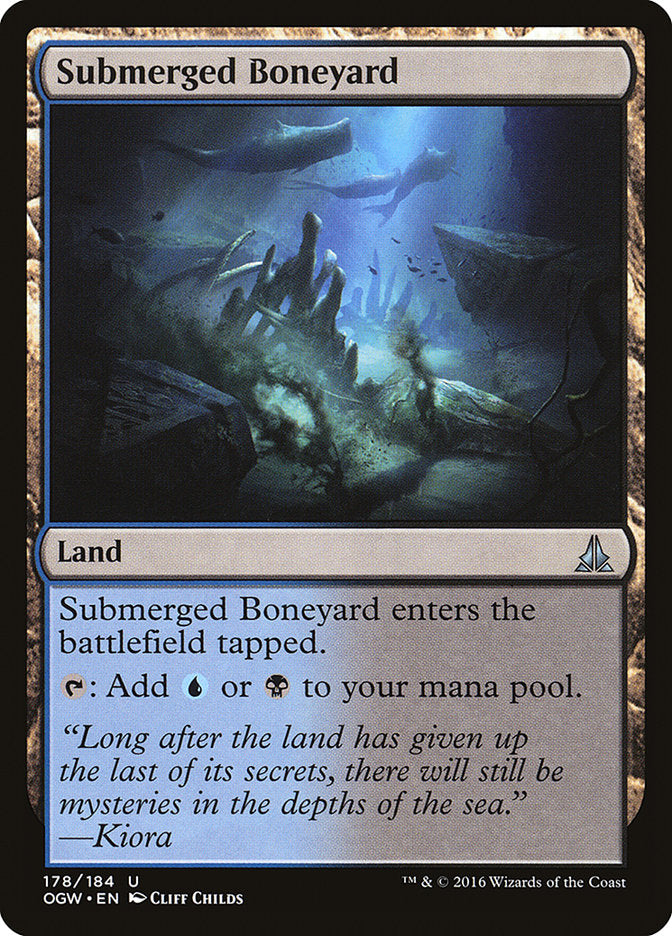 Submerged Boneyard - [Foil] Oath of the Gatewatch (OGW)