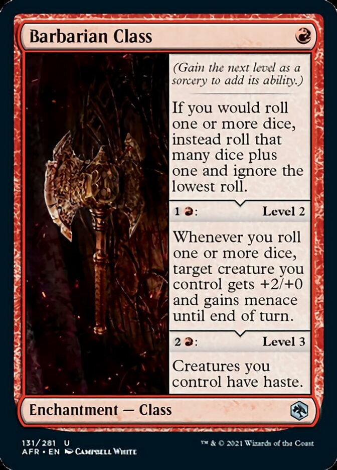 Barbarian Class - [Foil] Adventures in the Forgotten Realms (AFR)