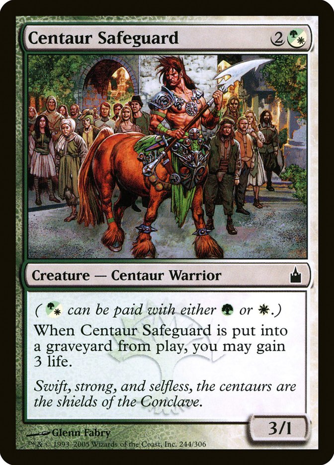 Centaur Safeguard - [Foil] Ravnica: City of Guilds (RAV)