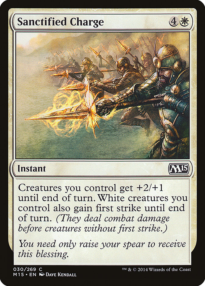 Sanctified Charge - Magic 2015 (M15)