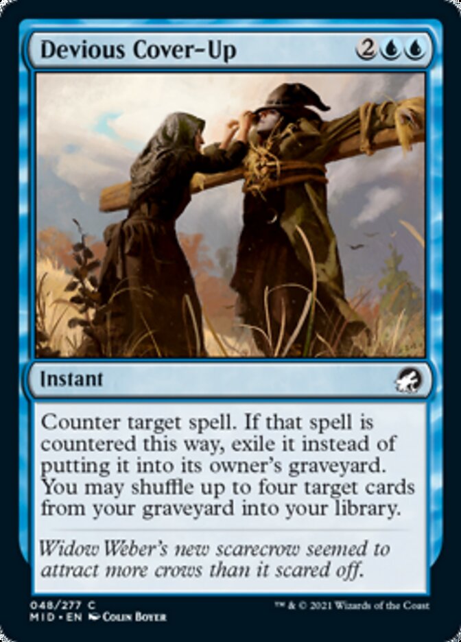 Devious Cover-Up - Innistrad: Midnight Hunt (MID)