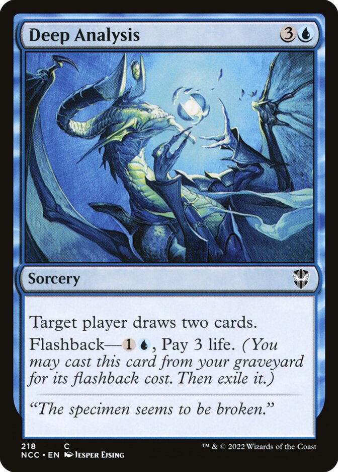 Deep Analysis - New Capenna Commander (NCC)