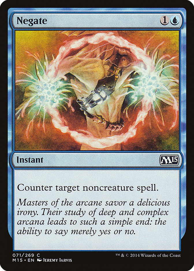 Negate - [Foil] Magic 2015 (M15)
