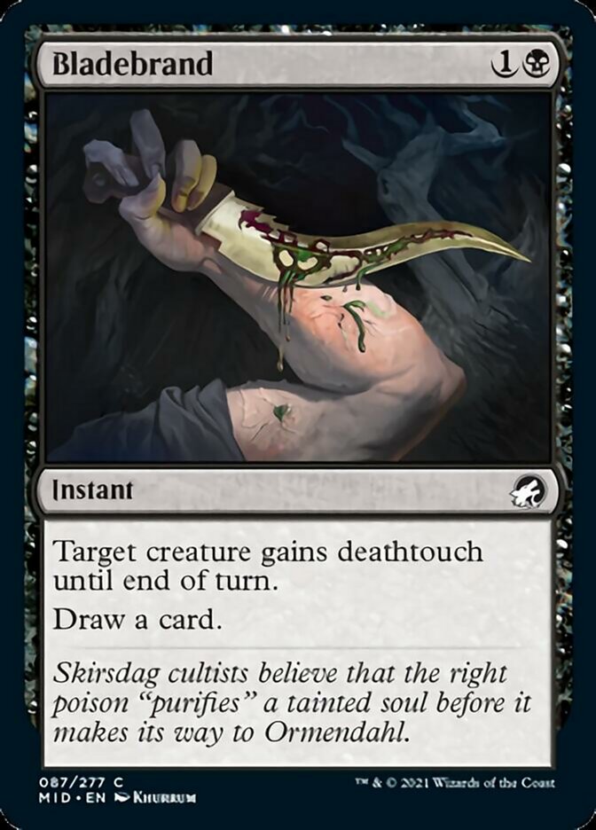 Bladebrand - [Foil] Innistrad: Midnight Hunt (MID)