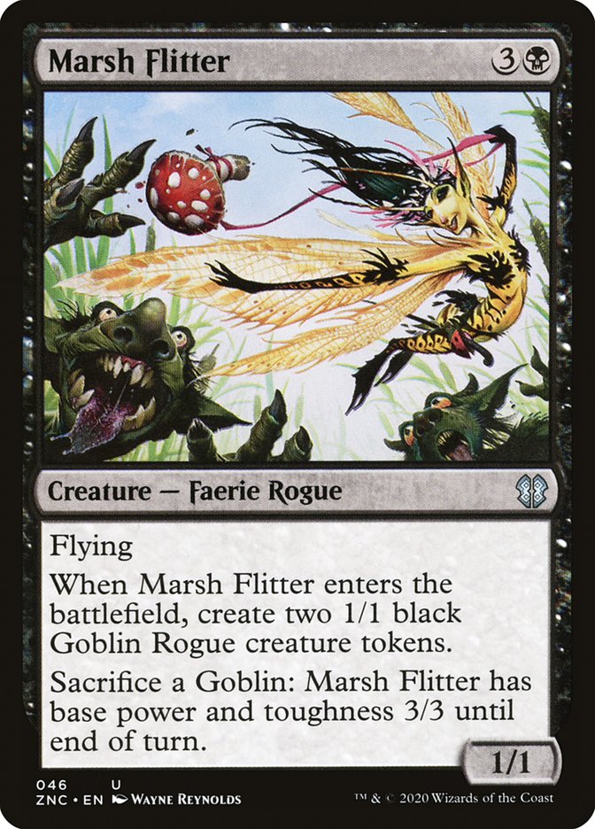 Marsh Flitter - [Foil] Zendikar Rising Commander (ZNC)
