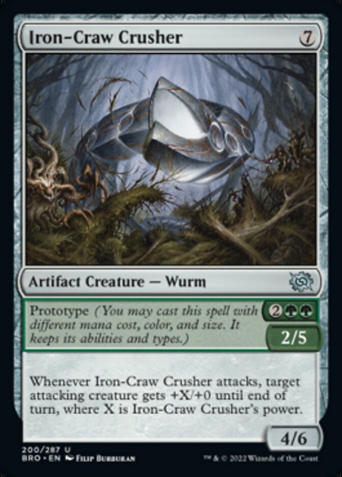Iron-Craw Crusher - [Foil] The Brothers' War (BRO)