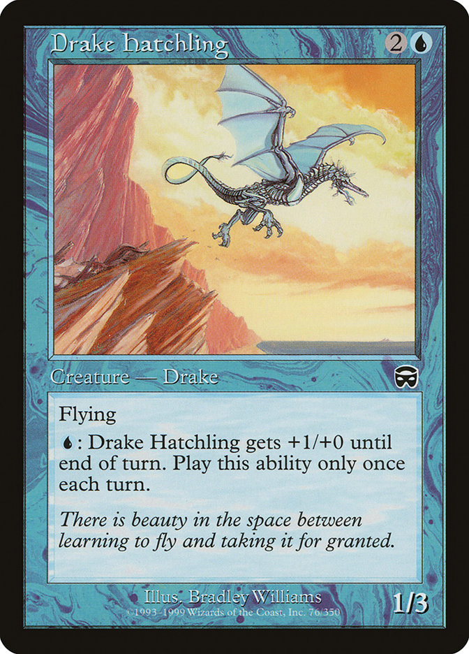 Drake Hatchling - [Foil] Mercadian Masques (MMQ)