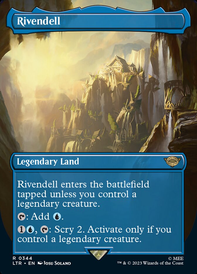 Rivendell - [Foil, Borderless] The Lord of the Rings: Tales of Middle-earth (LTR)