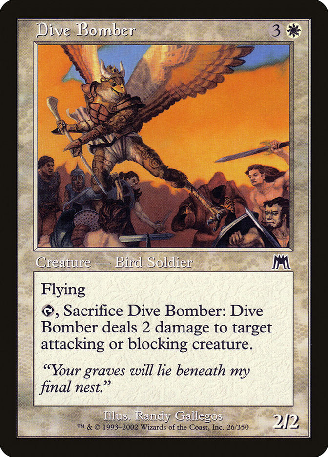 Dive Bomber - [Retro Frame] Onslaught (ONS)