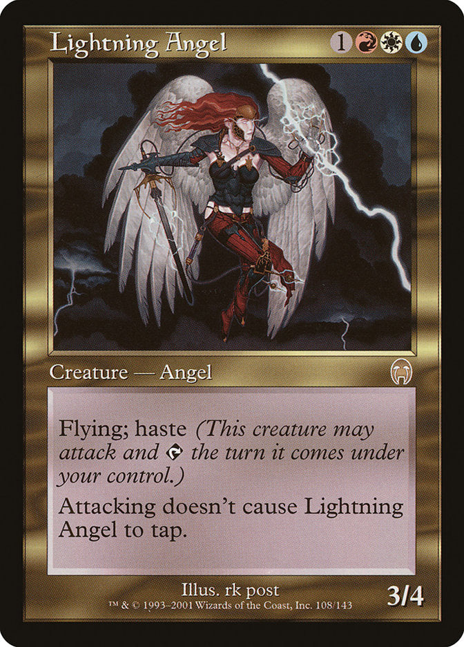 Lightning Angel - [Foil] Apocalypse (APC)