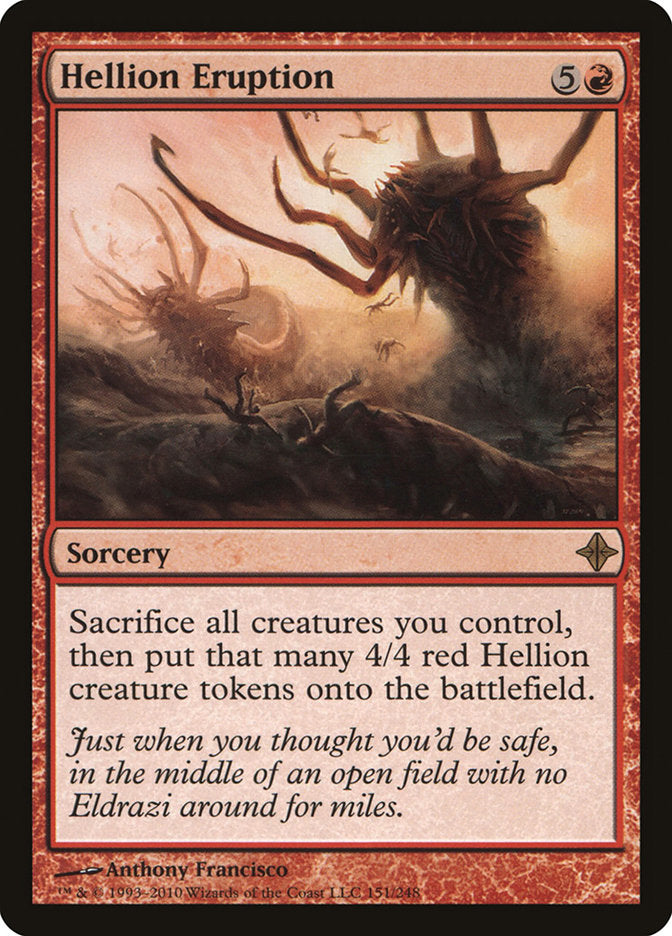 Hellion Eruption - [Foil] Rise of the Eldrazi (ROE)