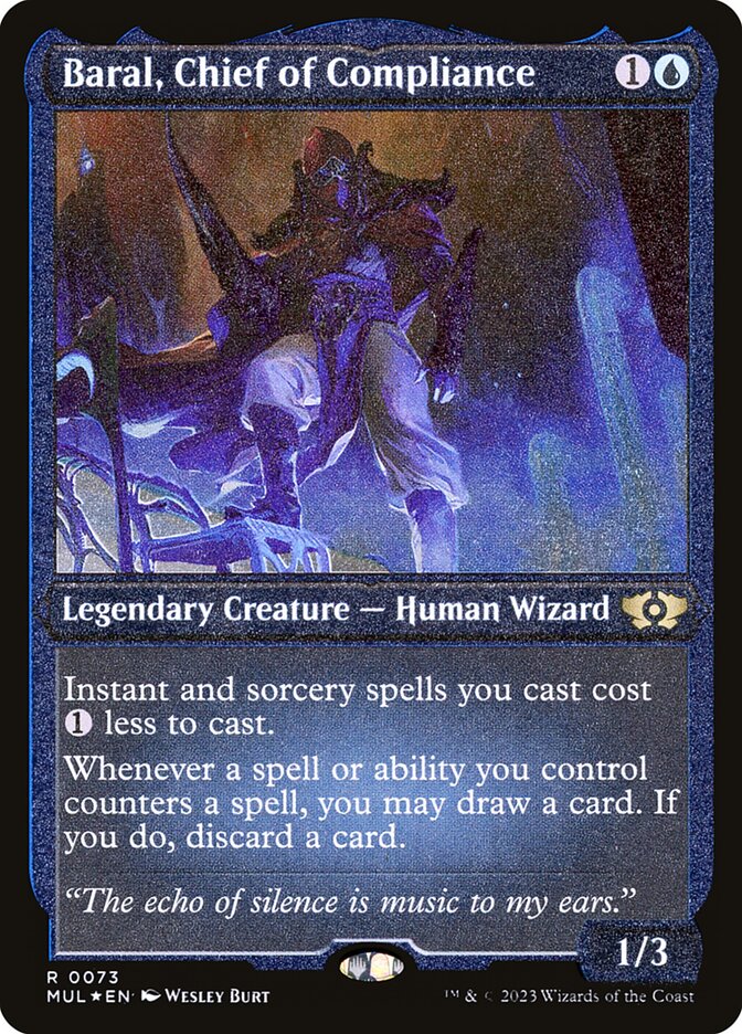 Baral, Chief of Compliance - [Etched Foil] Multiverse Legends (MUL)
