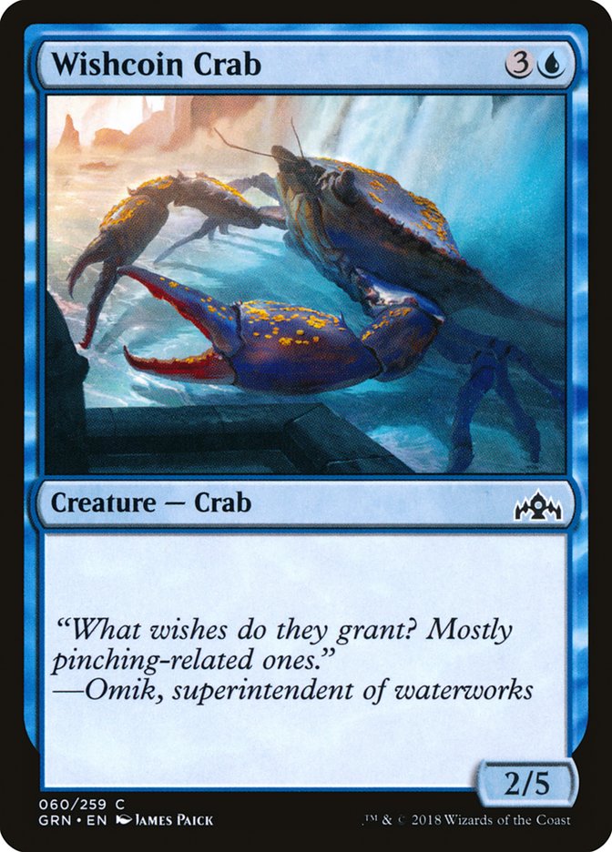 Wishcoin Crab - [Foil] Guilds of Ravnica (GRN)