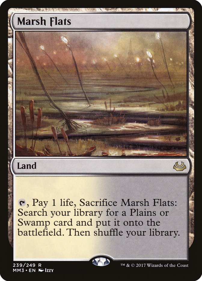 Marsh Flats - [Foil] Modern Masters 2017 (MM3)