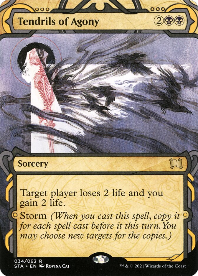 Tendrils of Agony - [Etched] Strixhaven Mystical Archive (STA)