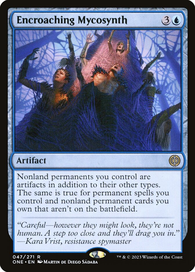Encroaching Mycosynth - [Foil] Phyrexia: All Will Be One (ONE)