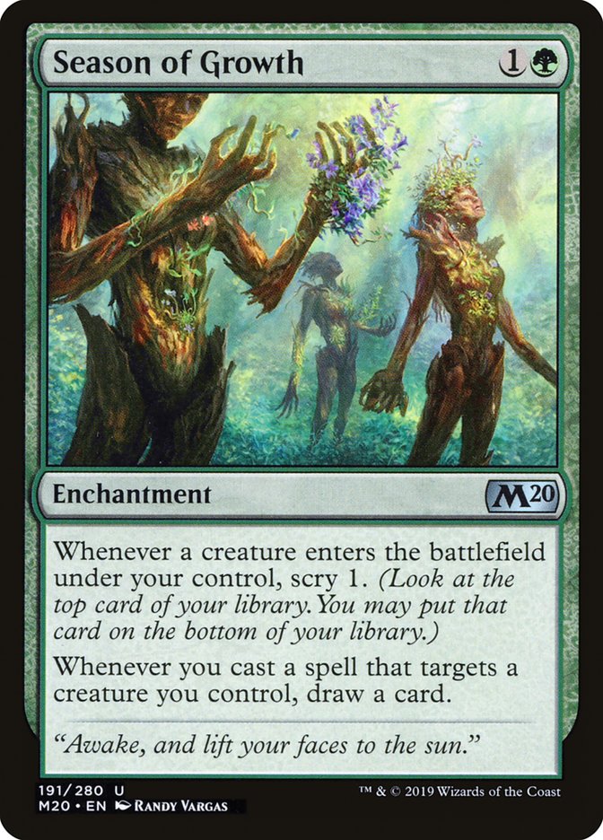 Season of Growth - [Foil] Core Set 2020 (M20)