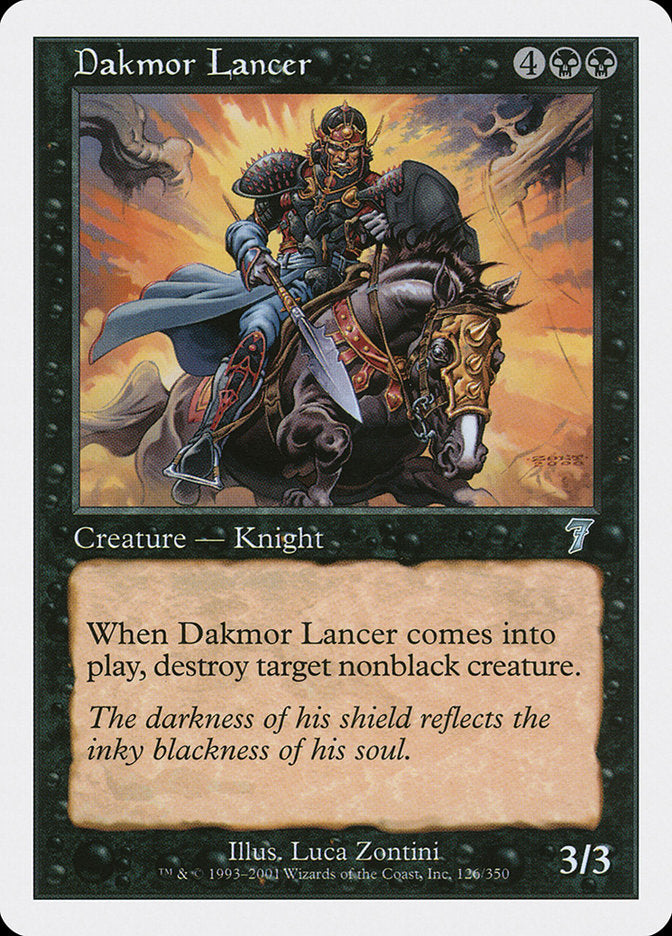Dakmor Lancer - Seventh Edition (7ED)