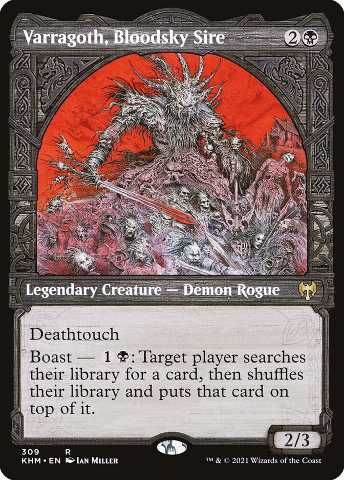 Varragoth, Bloodsky Sire - [Foil, Showcase] Kaldheim (KHM)