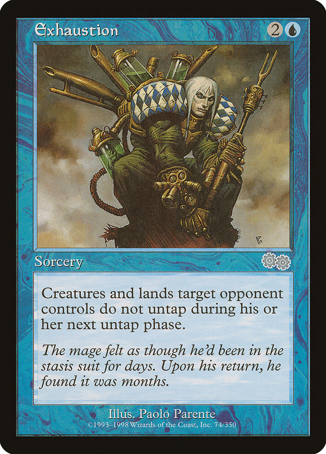 Exhaustion - [Retro Frame] Urza's Saga (USG)