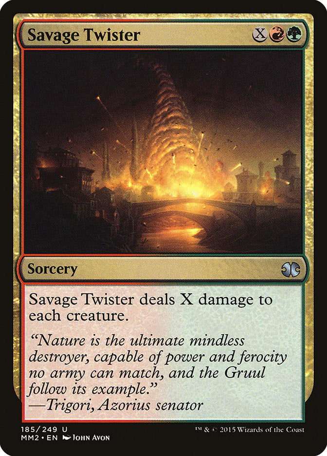Savage Twister - [Foil] Modern Masters 2015 (MM2)