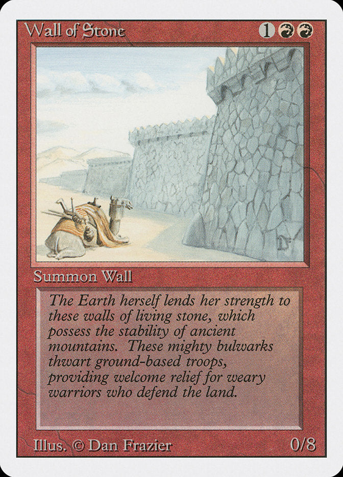 Wall of Stone - Revised Edition (3ED)