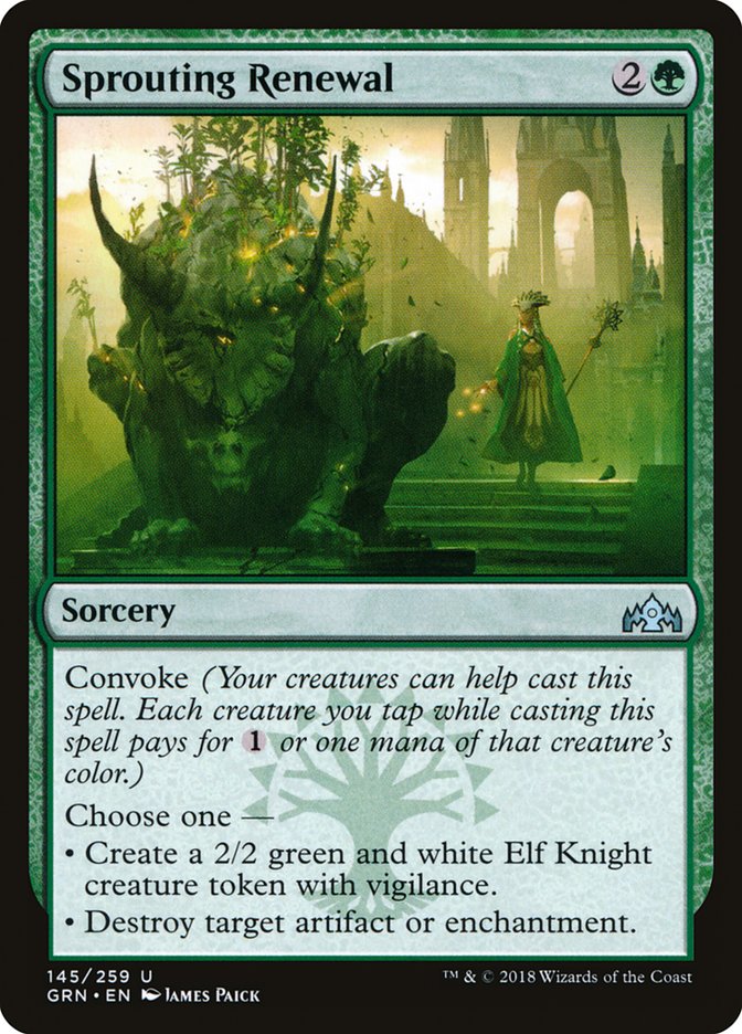 Sprouting Renewal - [Foil] Guilds of Ravnica (GRN)
