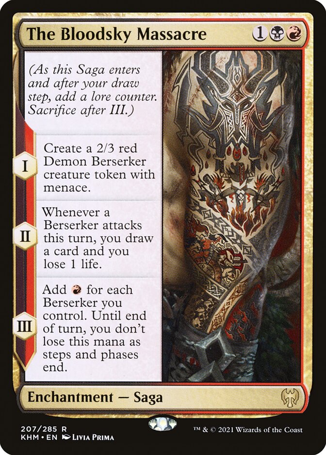 The Bloodsky Massacre - [Foil] Kaldheim (KHM)