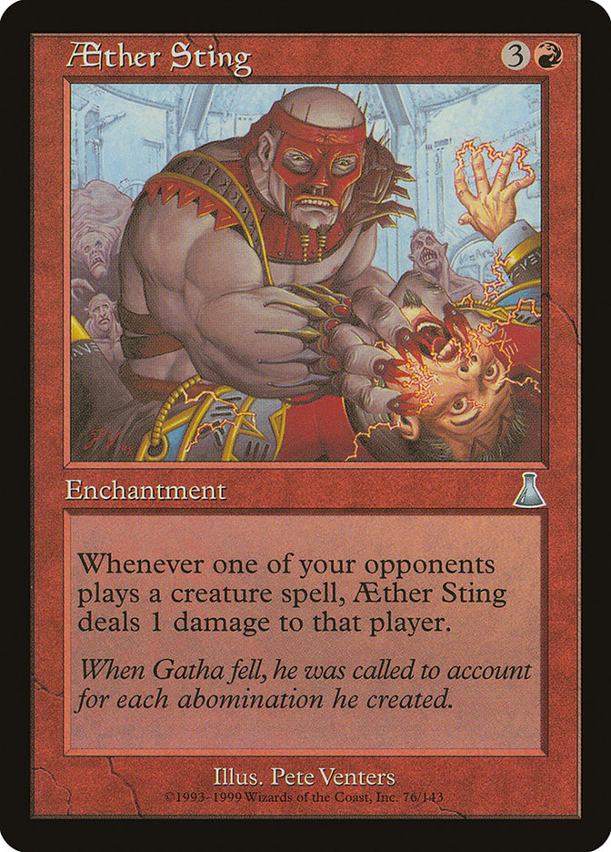 Aether Sting - [Foil] Urza's Destiny (UDS)