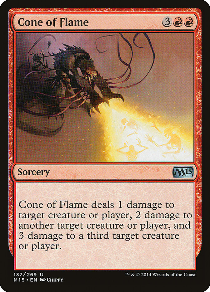 Cone of Flame - [Foil] Magic 2015 (M15)