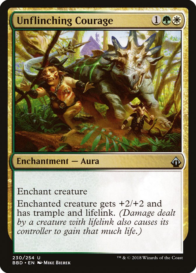 Unflinching Courage - [Foil] Battlebond (BBD)