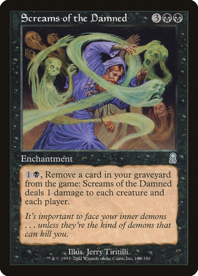 Screams of the Damned - [Foil, Retro Frame] Odyssey (ODY)