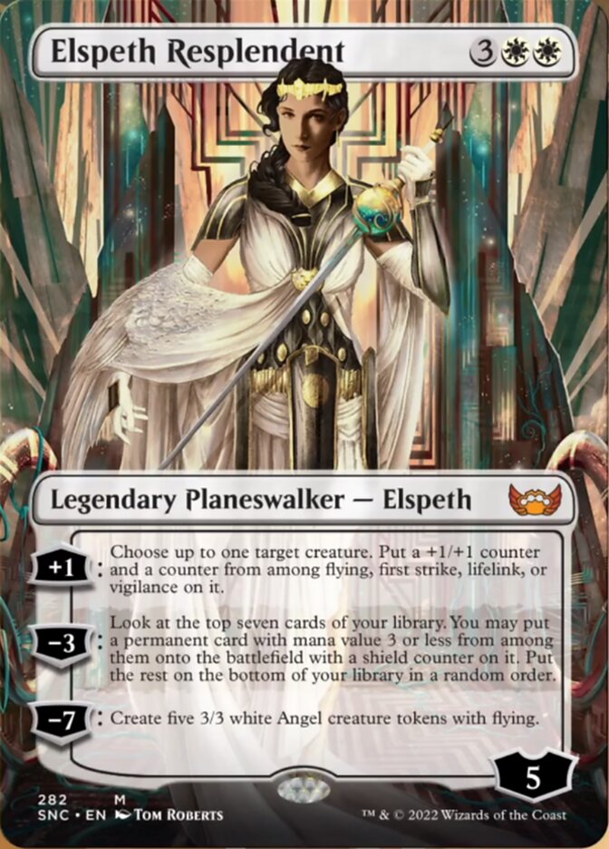 Elspeth Resplendent - [Borderless] Streets of New Capenna (SNC)