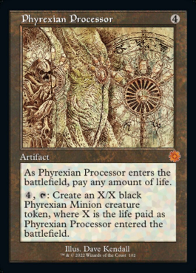 Phyrexian Processor - [Schematic] The Brothers' War Retro Artifacts (BRR)