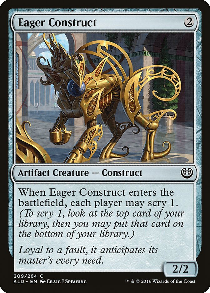 Eager Construct - [Foil] Kaladesh (KLD)