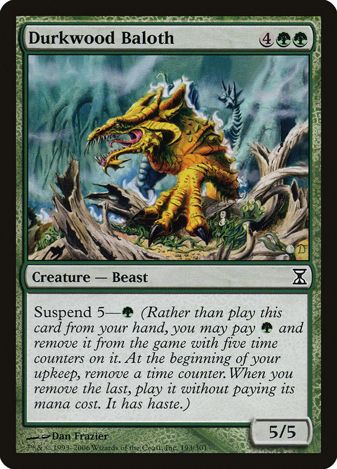 Durkwood Baloth - [Foil] Time Spiral (TSP)