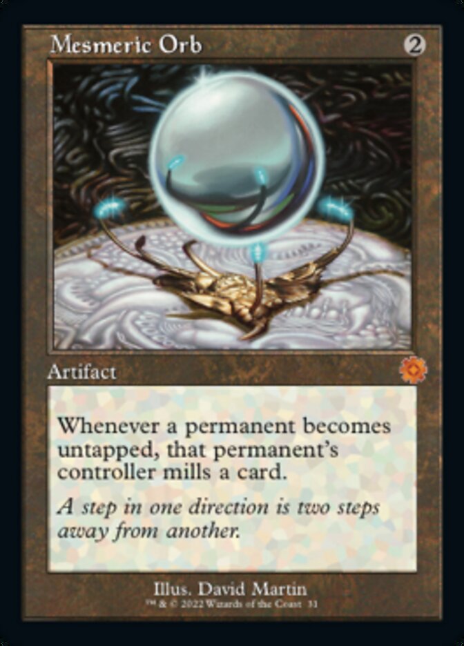 Mesmeric Orb - [Foil] The Brothers' War Retro Artifacts (BRR)