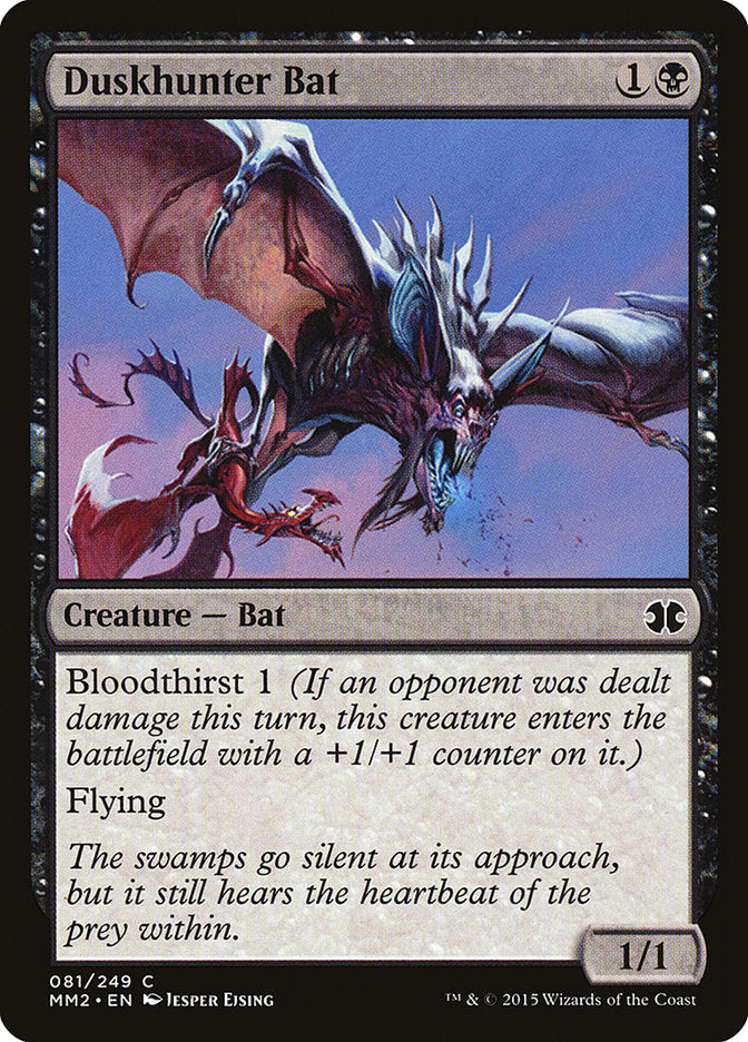 Duskhunter Bat - [Foil] Modern Masters 2015 (MM2)