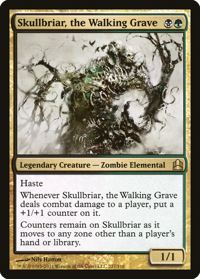 Skullbriar, the Walking Grave - Commander 2011 (CMD)