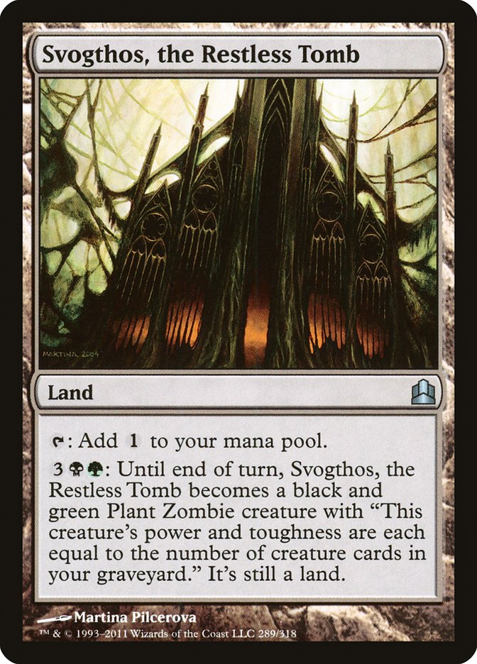 Svogthos, the Restless Tomb - Commander 2011 (CMD)