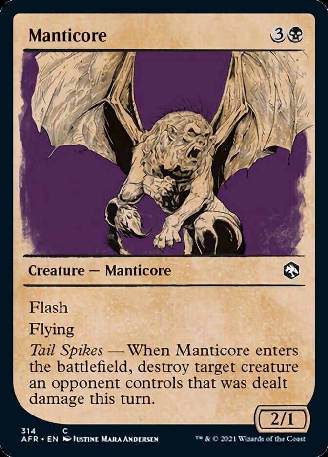 Manticore - [Showcase] Adventures in the Forgotten Realms (AFR)