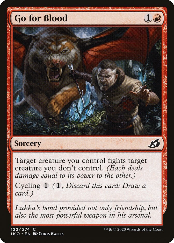 Go for Blood - [Foil] Ikoria: Lair of Behemoths (IKO)