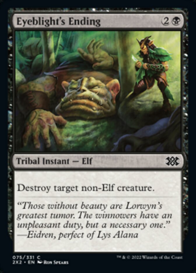 Eyeblight's Ending - [Foil] Double Masters 2022 (2X2)